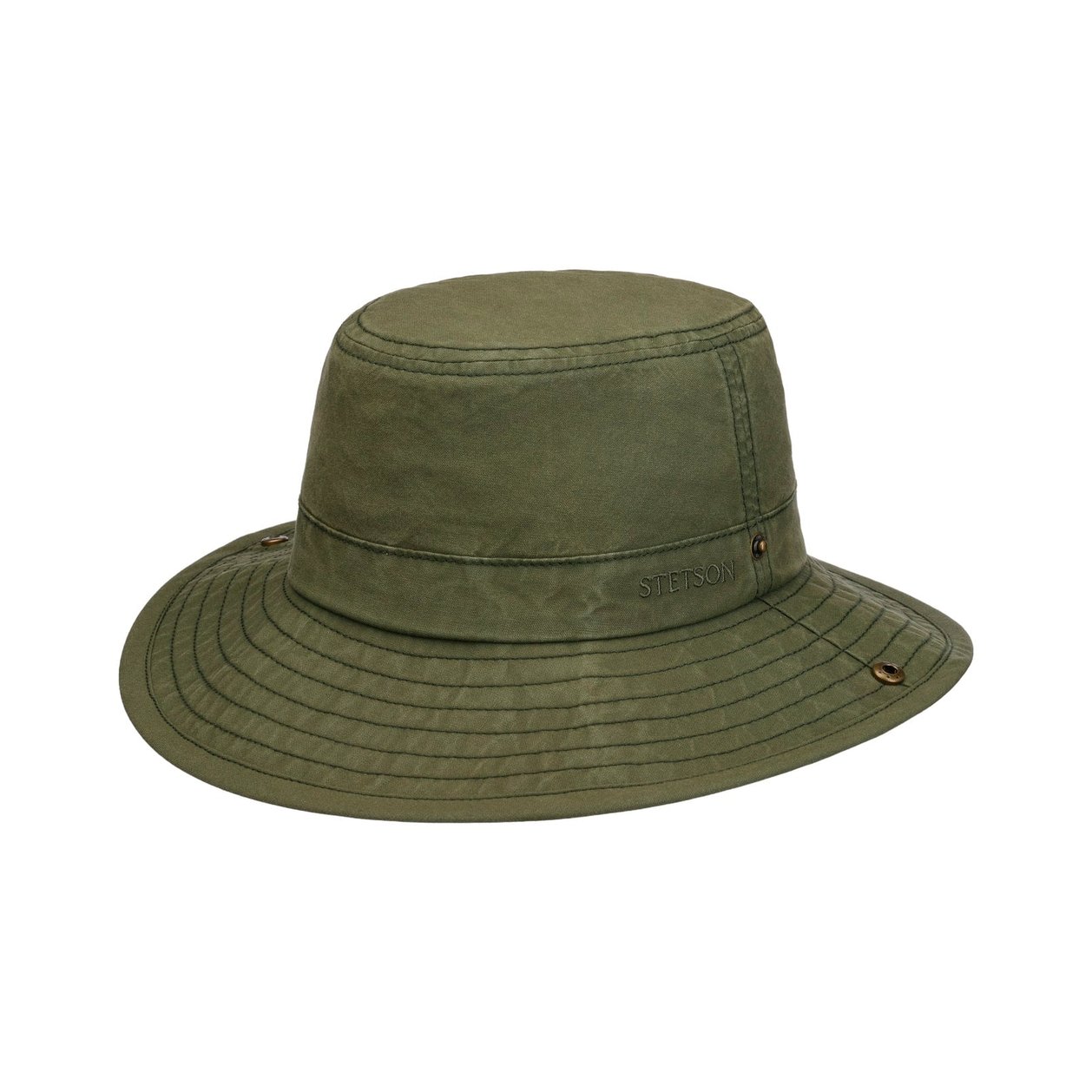 Gorro Stetson Outdoor Roll-Up Hat Olive