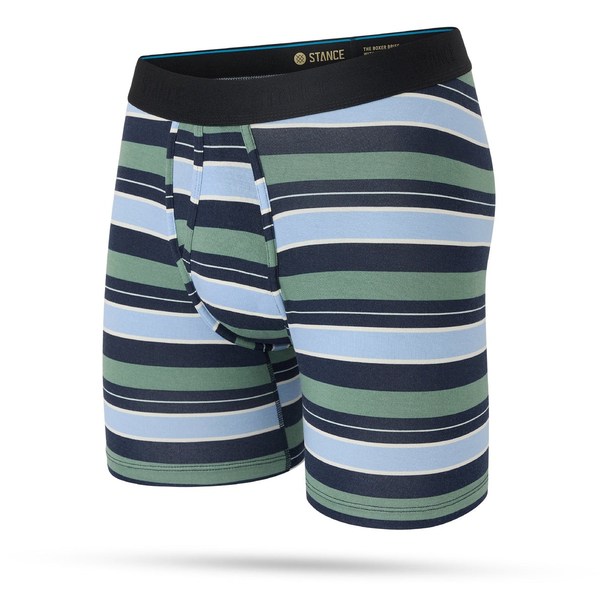 Calzoncillos Stance Boxer Brief ButterBlend Wholester Striped Delight Azul/Verde