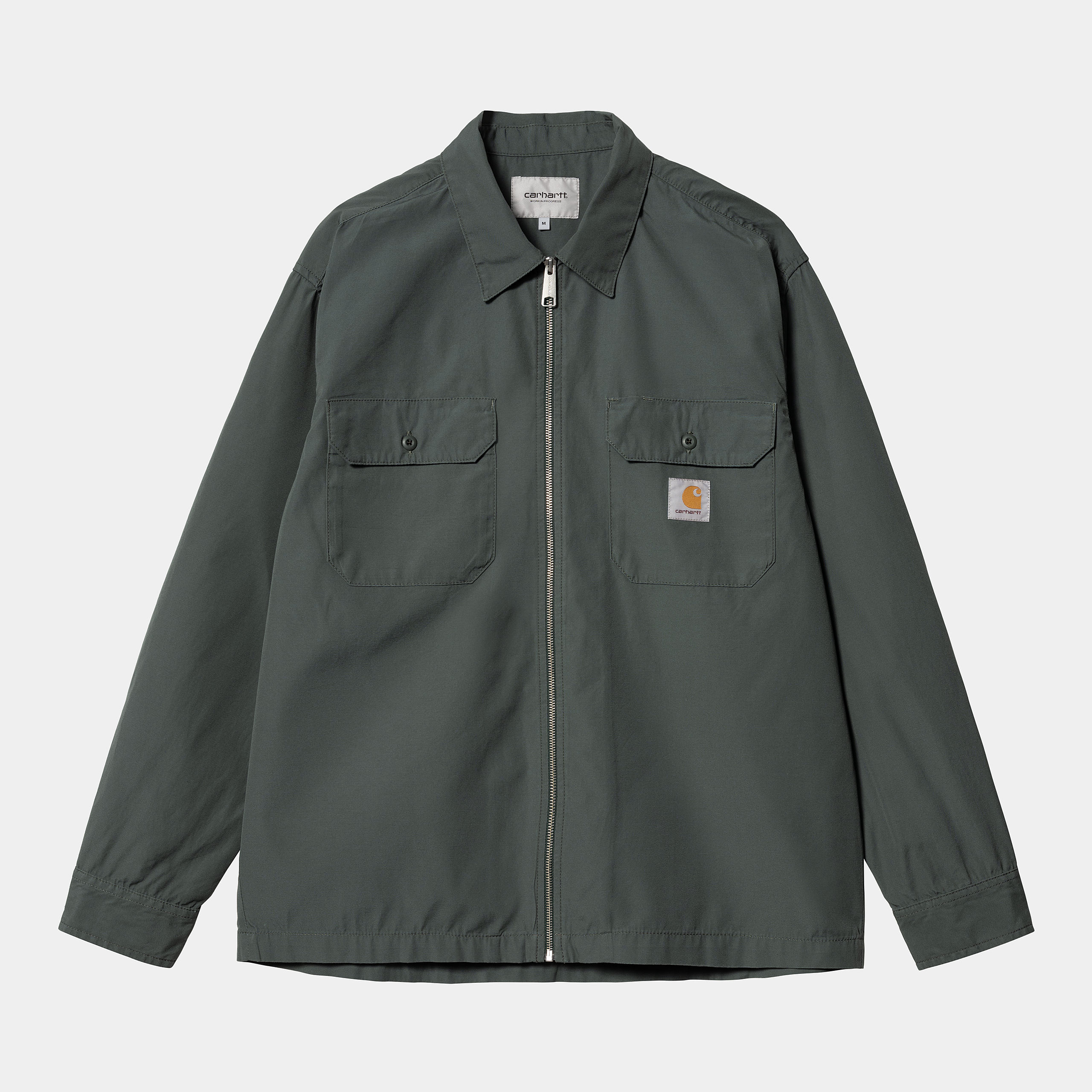 Camisa Carhartt Wip Craft Zip Rinsed Jura