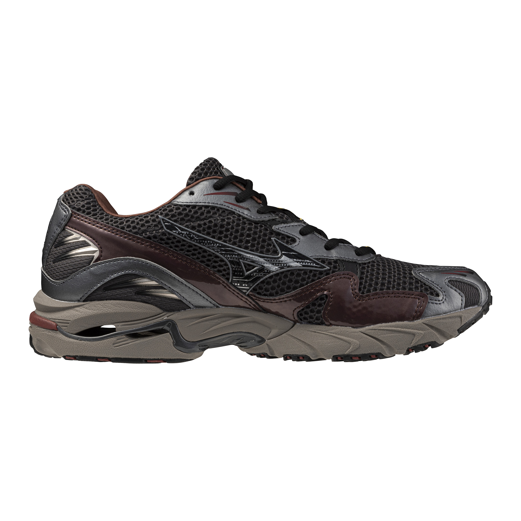 Zapatilla Mizuno Wave Rider 10 Odyssey Gray/Salute/Metallic Gray