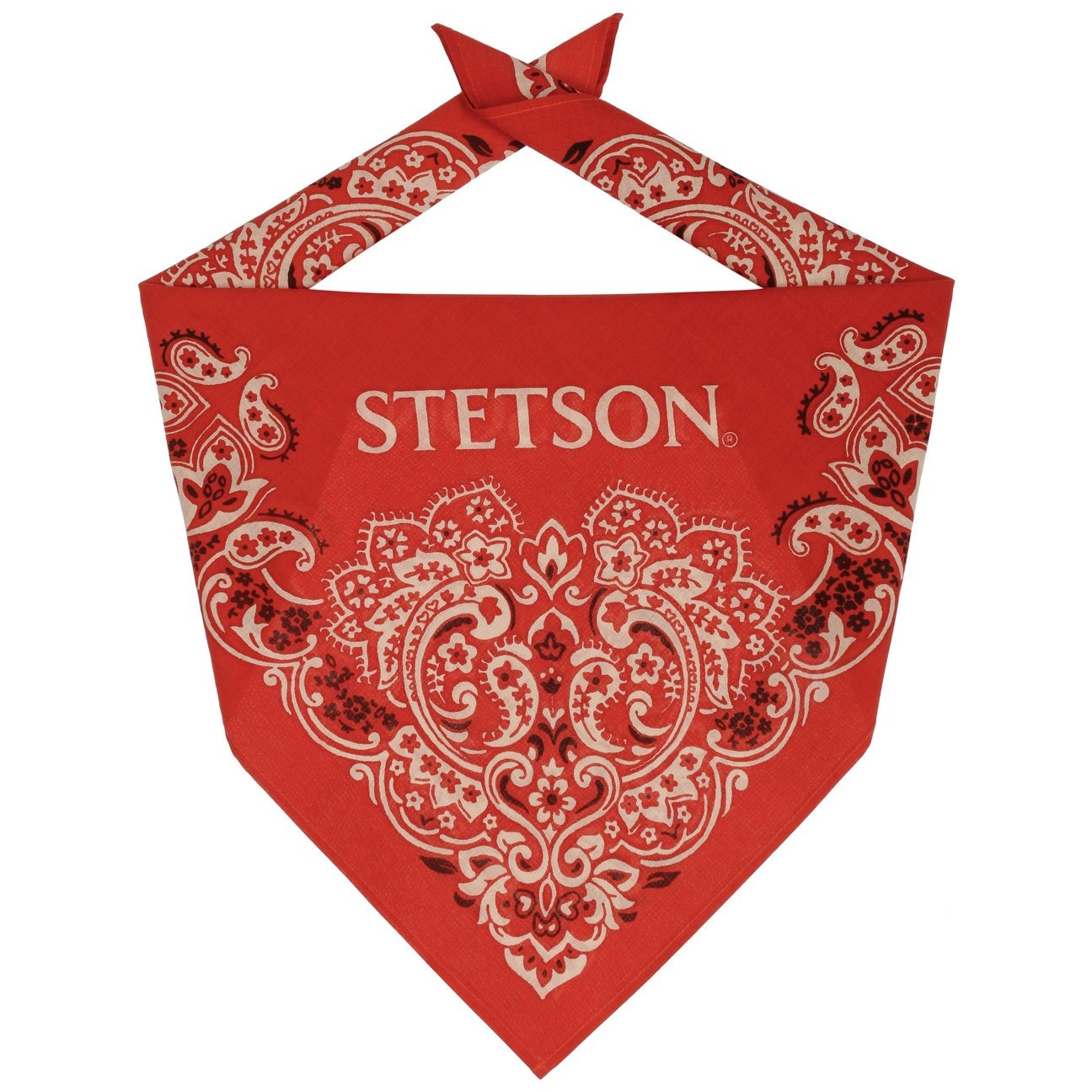 Bandana Stetson Paisley Rojo
