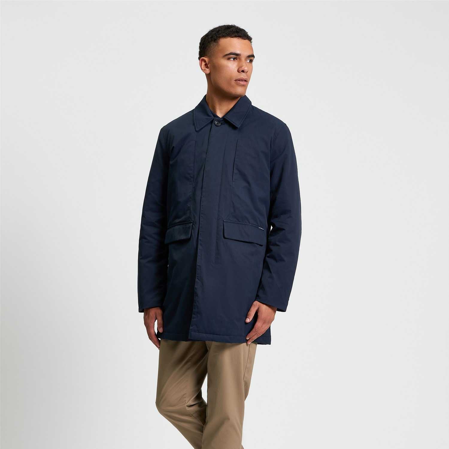 Abrigo Ben Sherman Wax Car Dark Navy