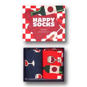 Calcetines Happy Socks Pack 2 Wine Gift Set