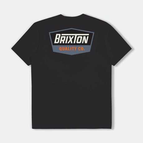 Camiseta Brixton Regal Black Off White