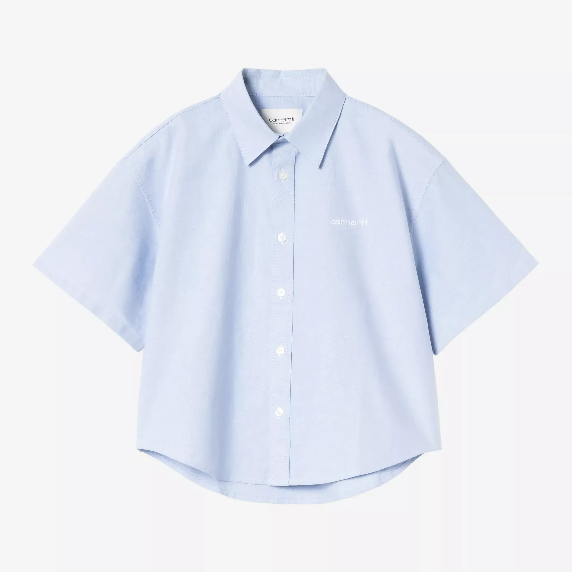 Camisa Carhartt Wip W Kaia Shirt Bleach / White