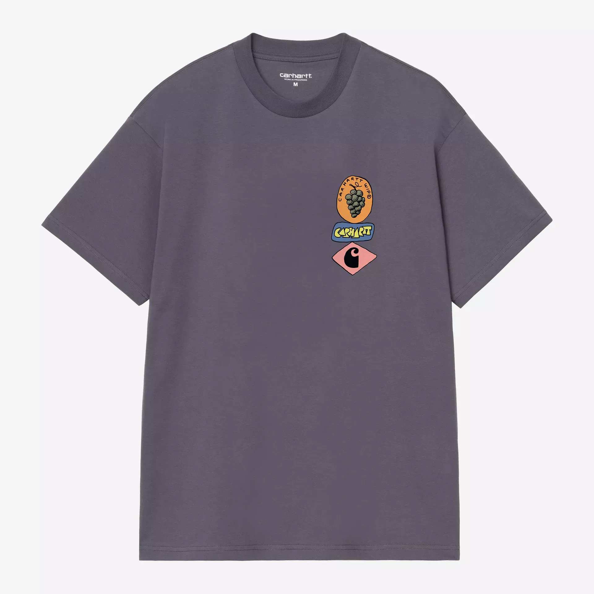 Camiseta Carhartt Wip Stacked Grapes Shady Purple