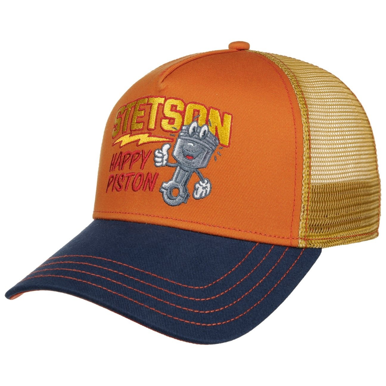 Gorra Stetson Trucker Happy Piston