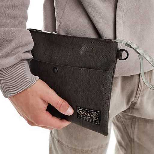 Bolso Bandolera DeusExMachina Jose 2-Way Sacoche Anthracite