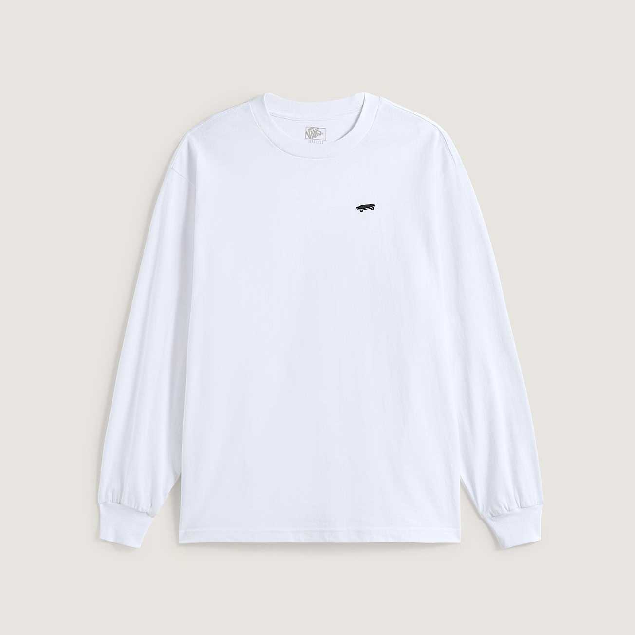 Camiseta Vans L/S Salton Loose White