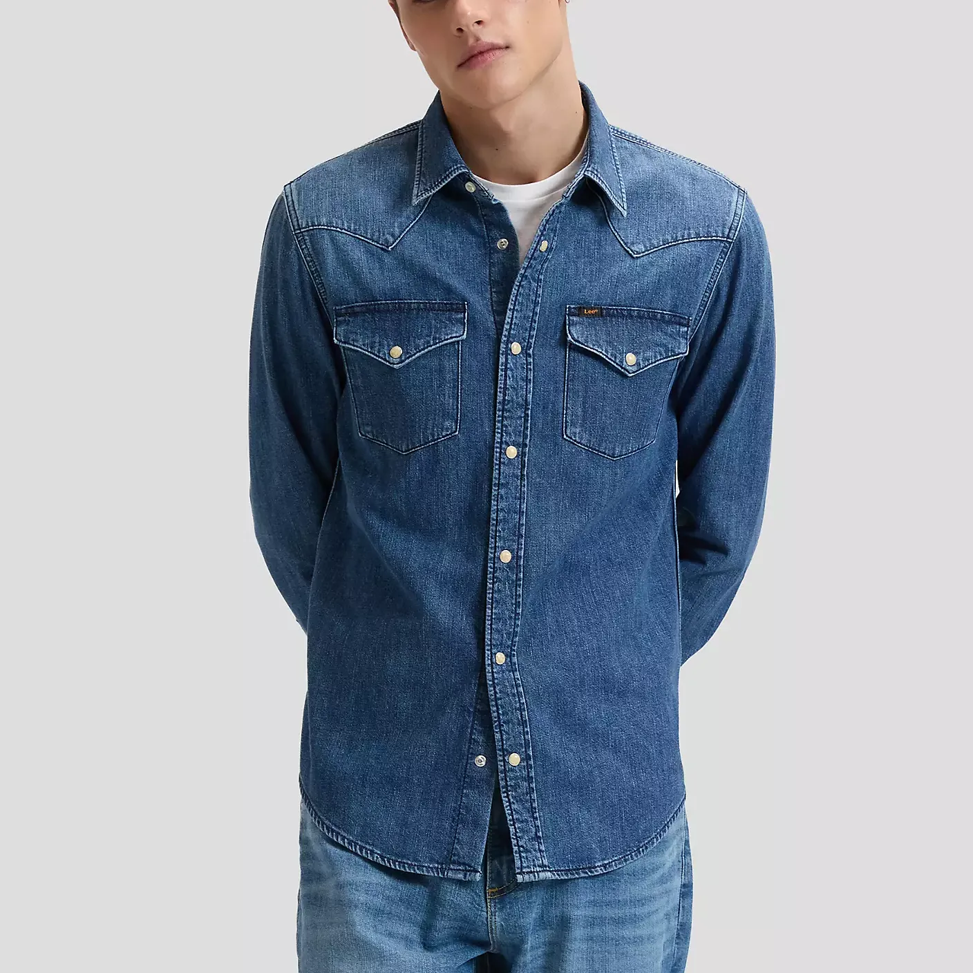 Camisa Lee Regular Western Shirt Brookside