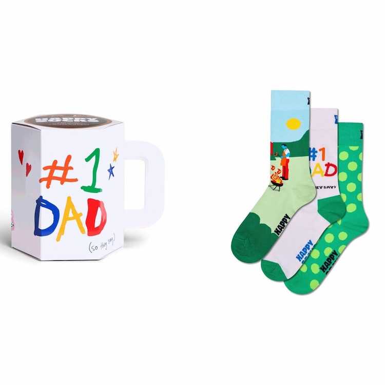 Calcetines Happy Socks 3-Pack No. 1 Dad Socks Gift Set