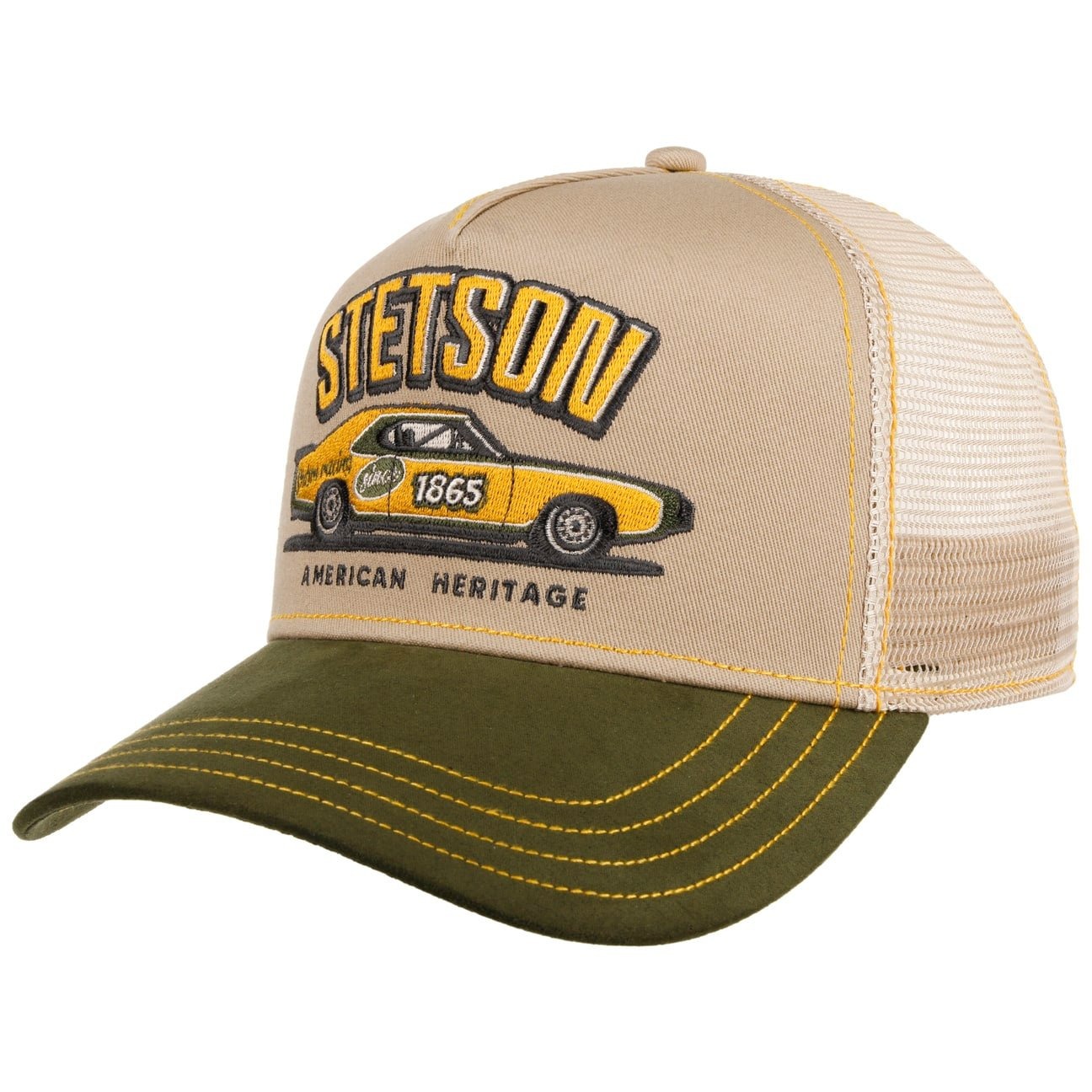 Gorra Stetson Trucker Cap Muscle Car Heritage