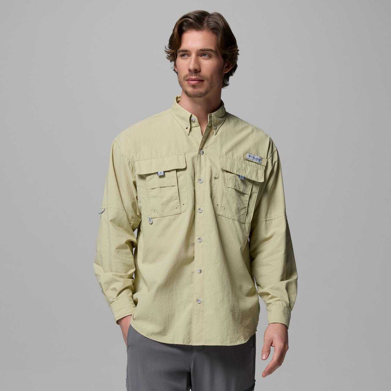 Camisa Columbia Bahama II LS Shirt Serpentine