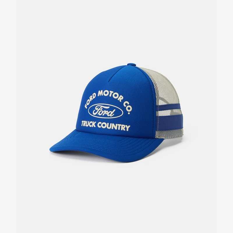 Gorra Brixton Ford Built Tough Trucker Ford Blue/Wimbledon White