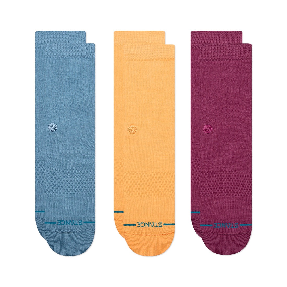 Calcetines Stance Icon 3 Pack Orange