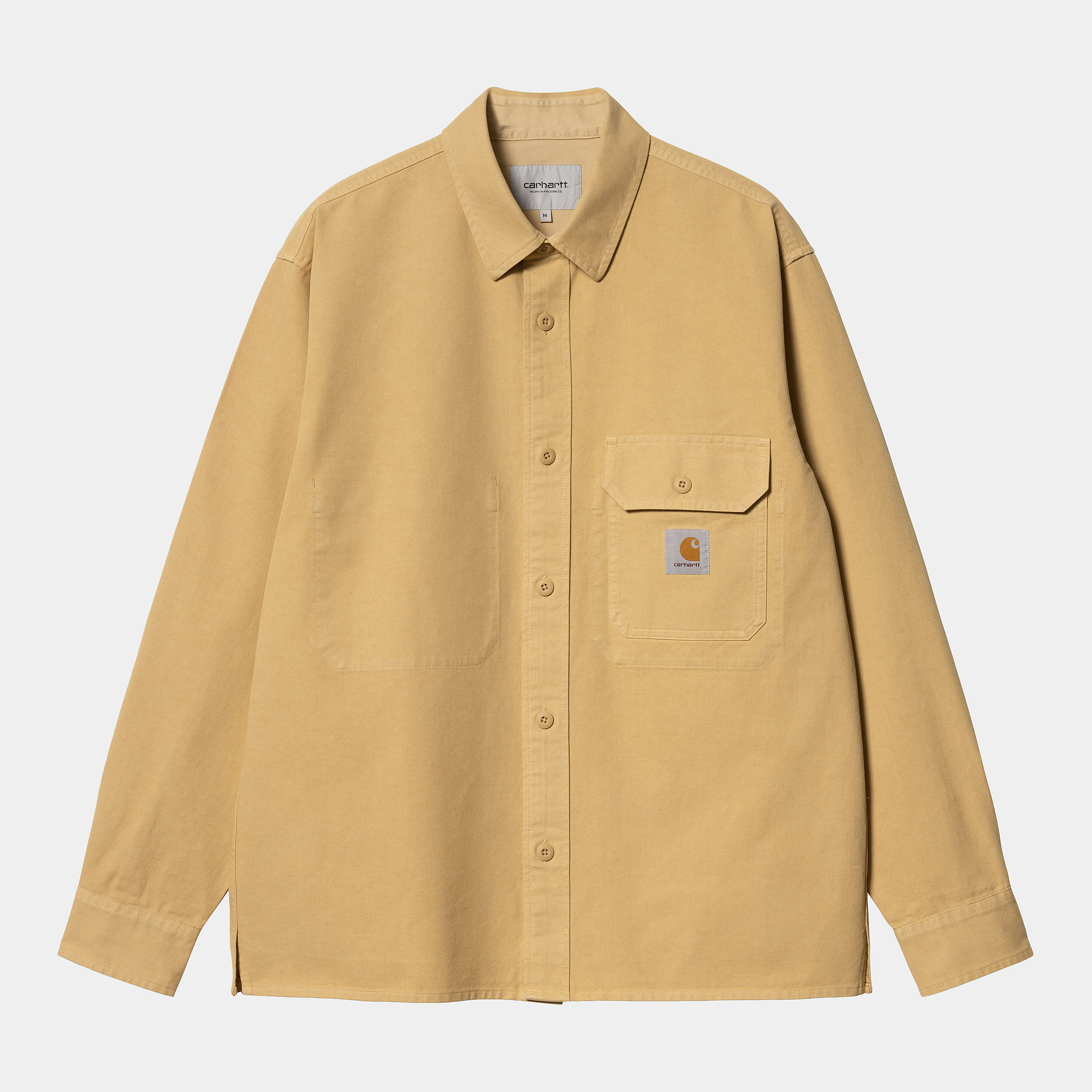 Sobrecamisa Carhartt Wip Reno Shirt Bourbon Garment Dyed