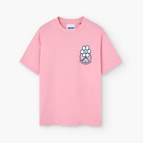 Camiseta WANF Young Daisy Light Salmon