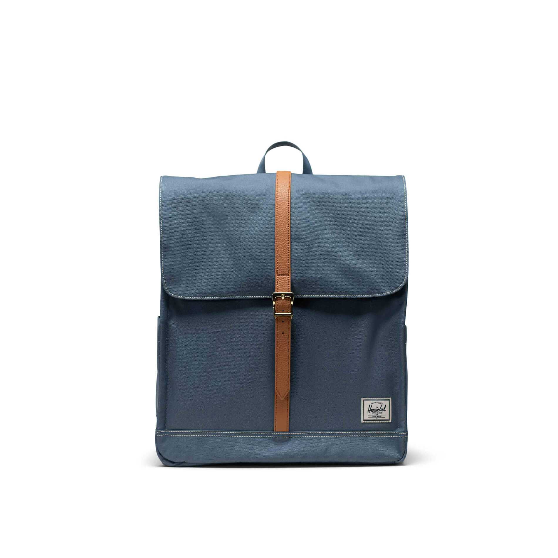 Mochila Herschel City Backpack Blue Mirage White Stitch