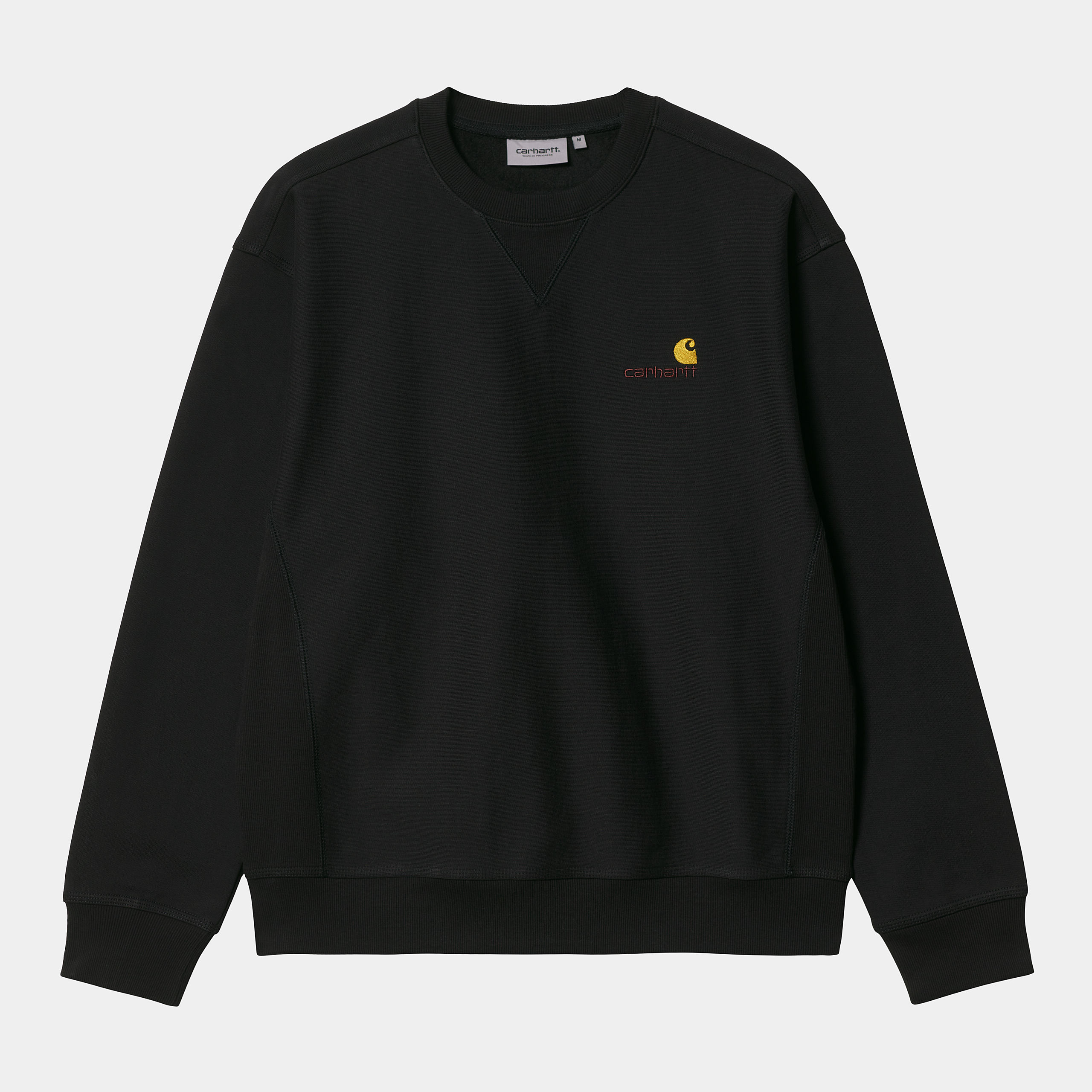 Sudadera Carhartt Wip American Script Sweat Black