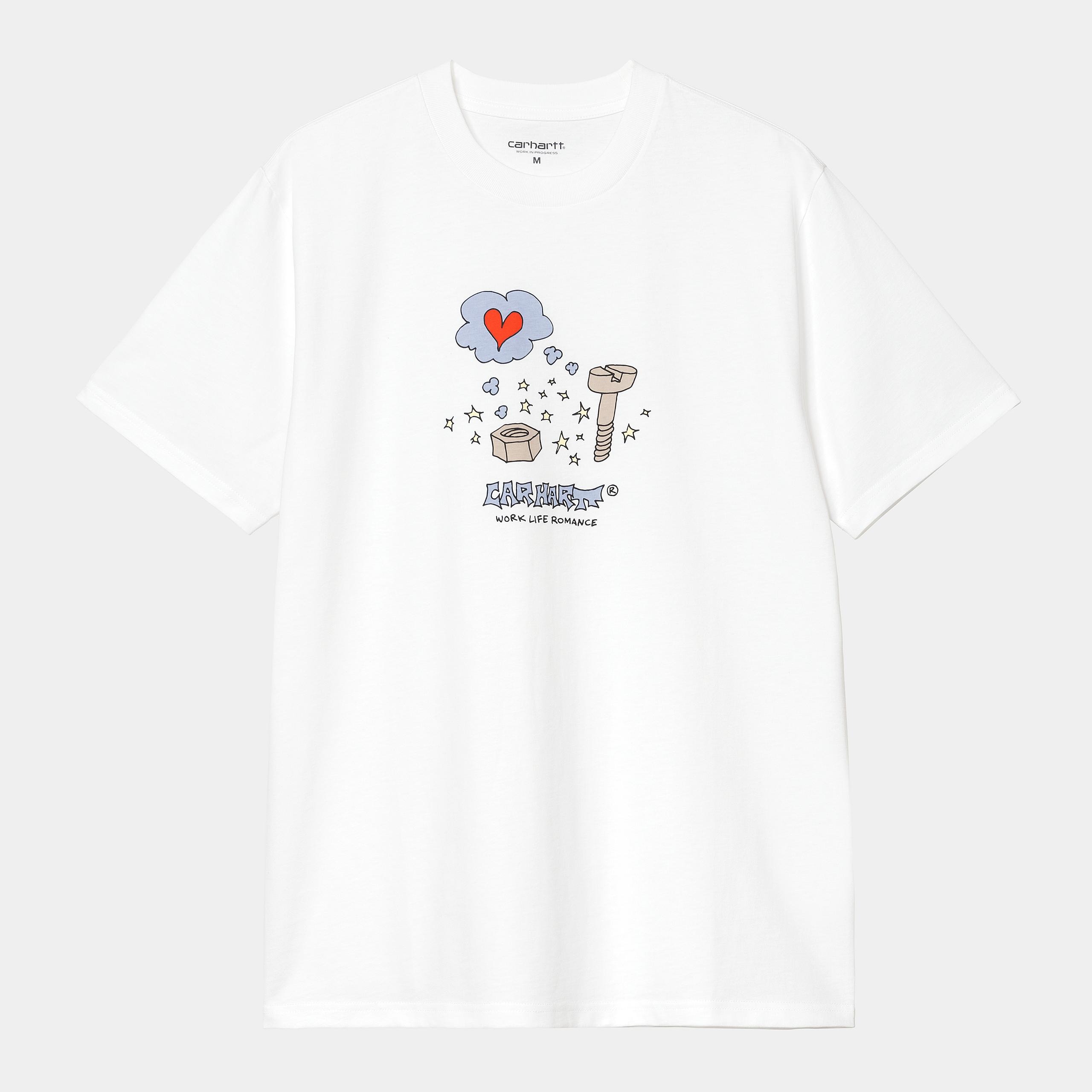 Camiseta Carhartt Wip Work Life Romance White