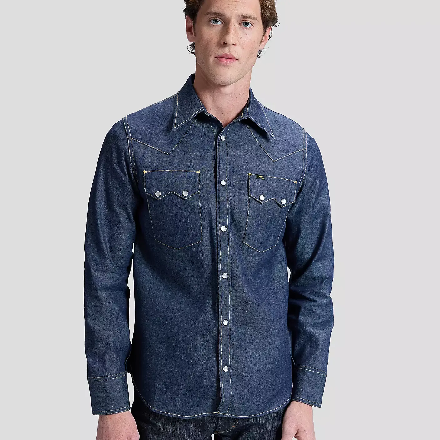 Camisa LEE 101 Dry Blue 101 50S Western Shirt