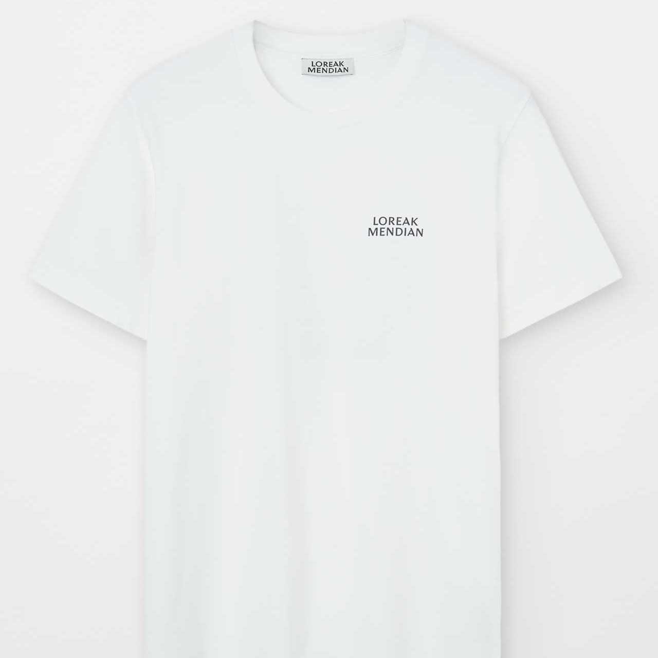 Camiseta Loreak Mendian Rethink White