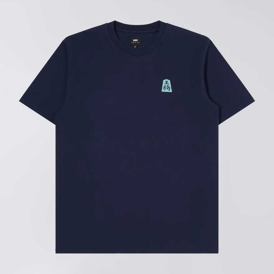 Camiseta Edwin Shogi Maritime Blue