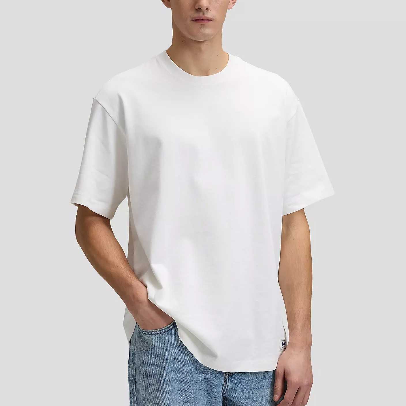 Camiseta Lee Workwear Boxy Tee Bright White