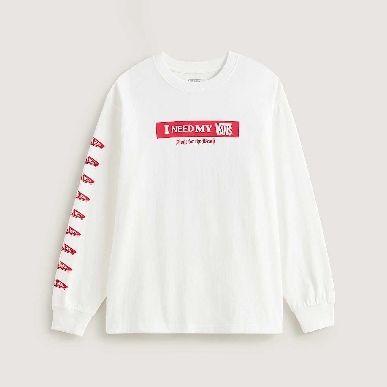 Camiseta Vans I Need My LS Tee White