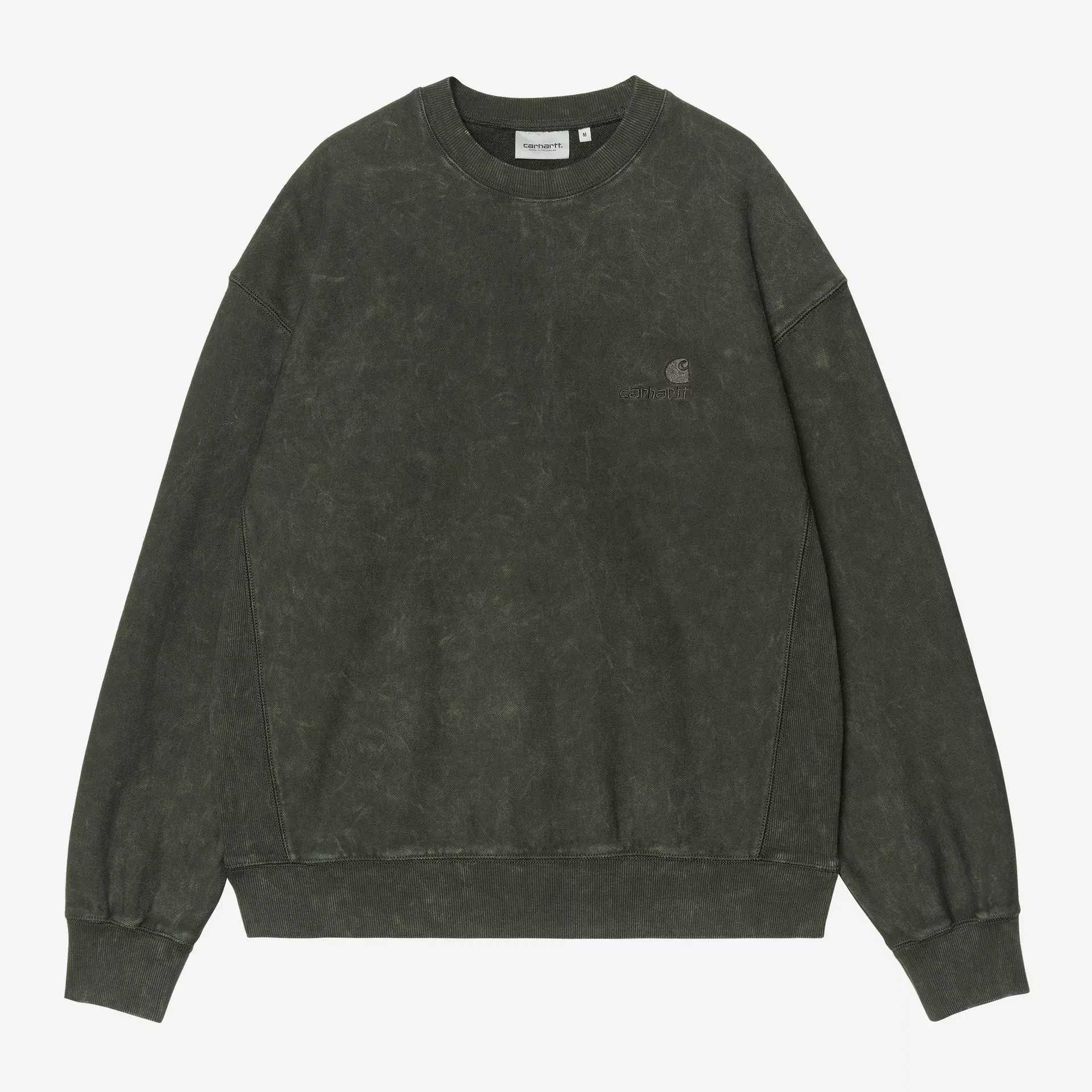 Sudadera Carhartt Wip Lambert Sweat Raven moon wash