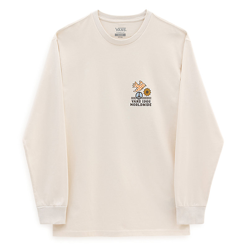 Camiseta Vans Free As A Checker Bird Antique White