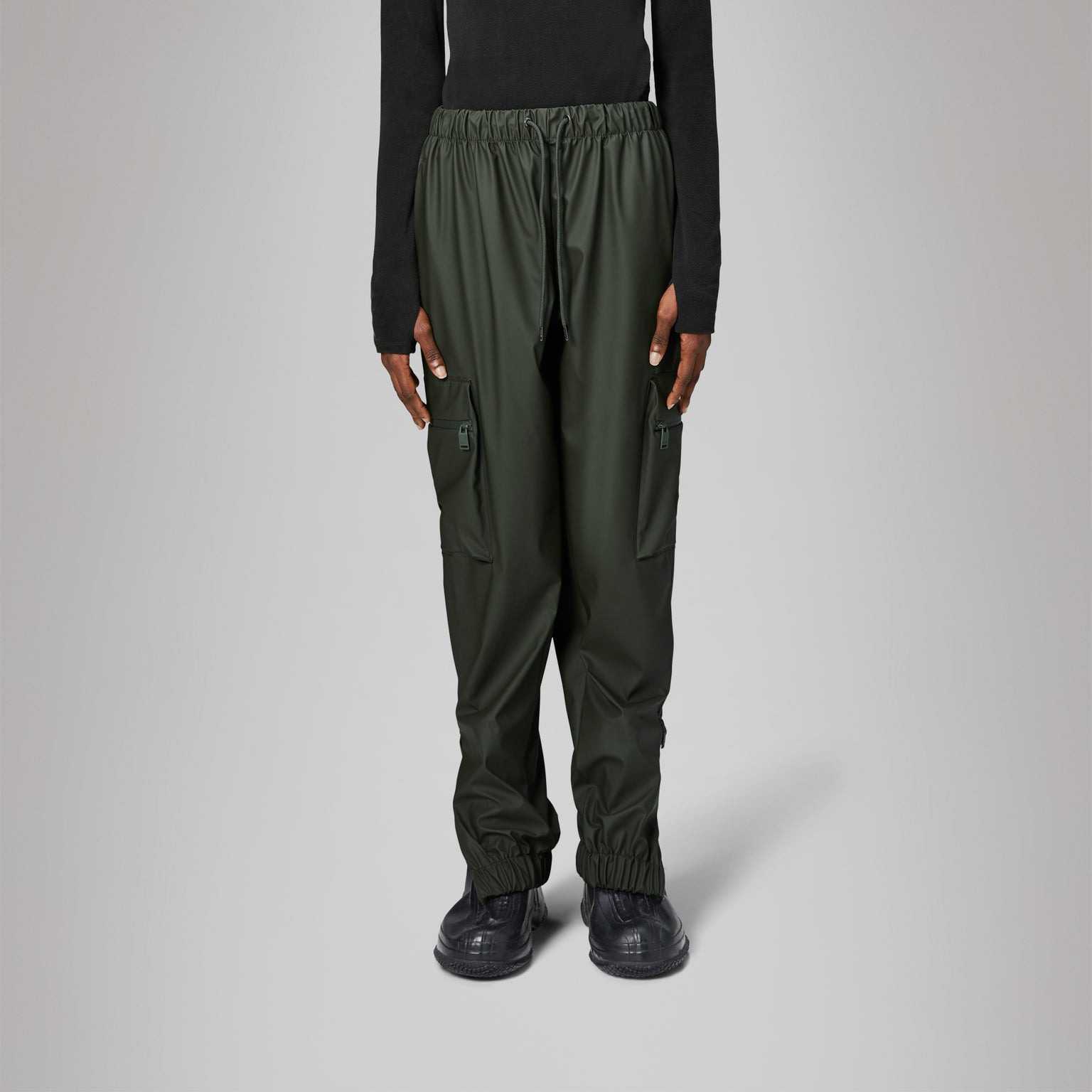 Pantalón Rains Cargo Rain Pants Regular W3 Green