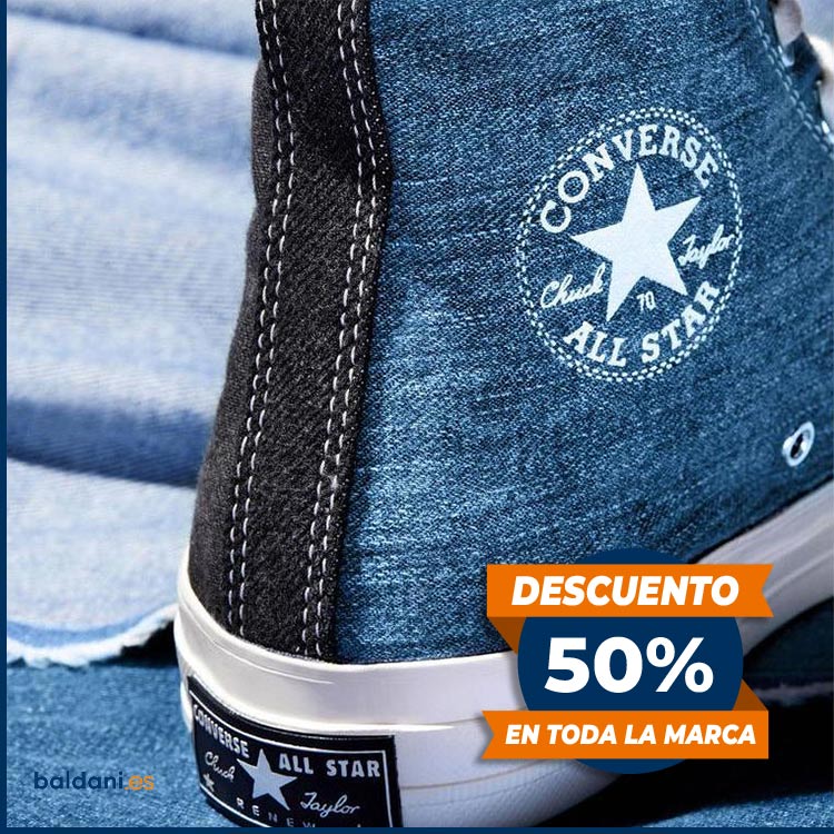 Zapatillas Converse descuento oferta liquidación 50%