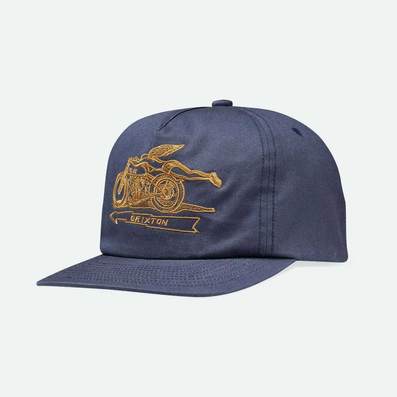 Gorra Brixton 20th Anniversary Flyer HP Snapback Navy