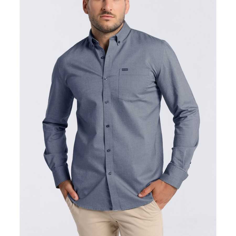 Camisa Bendorff 8001 Oxford-Live Azul