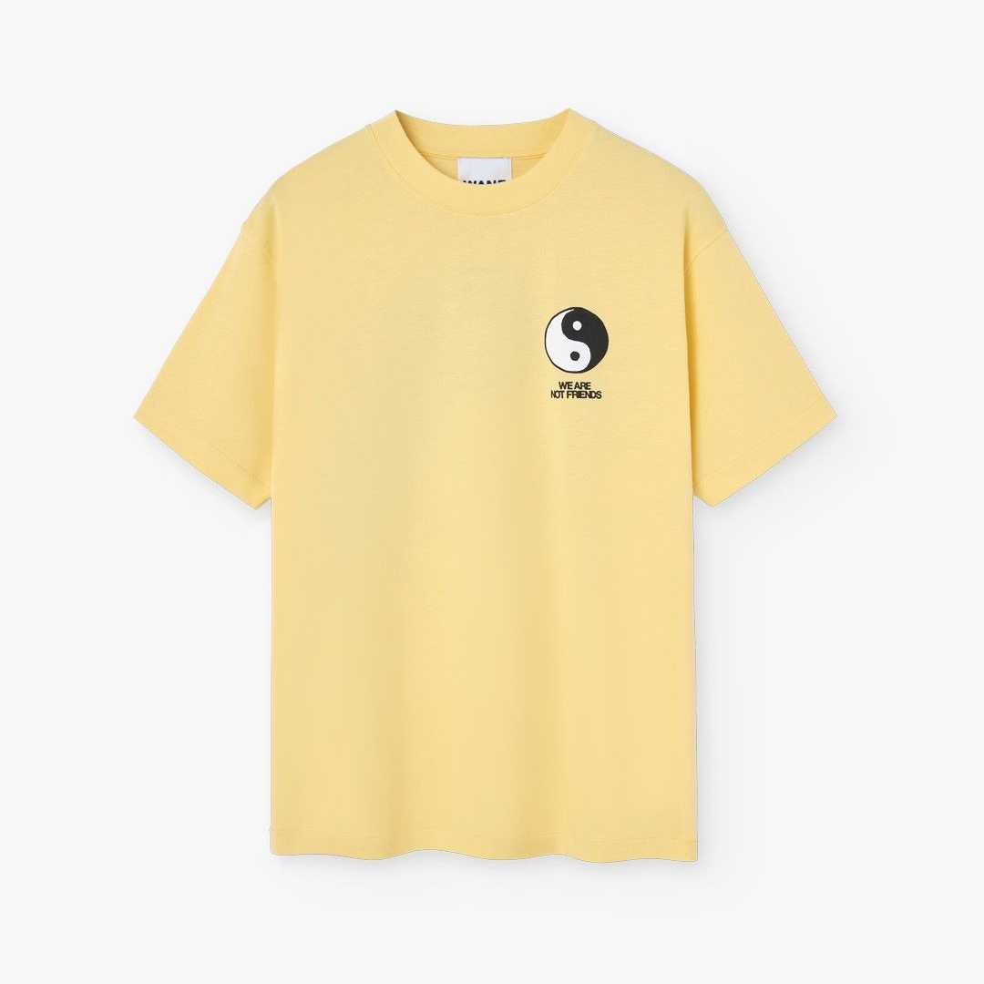 Camiseta WANF Yingyang Twins Yellow Pastel