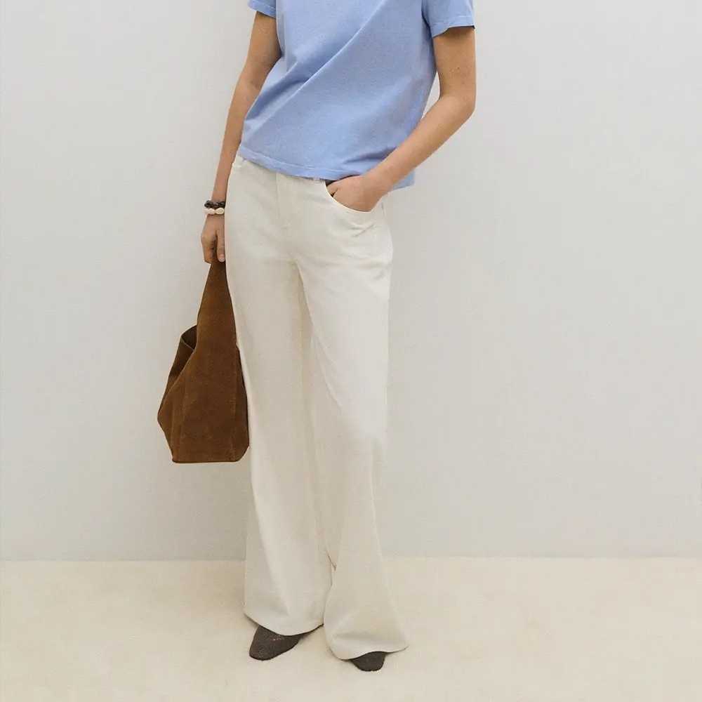 Pantalón eseOese Cooper Wide Blanco