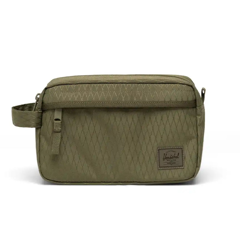 Neceser Herschel Chapter Travel Kit Ivy Green Diamond