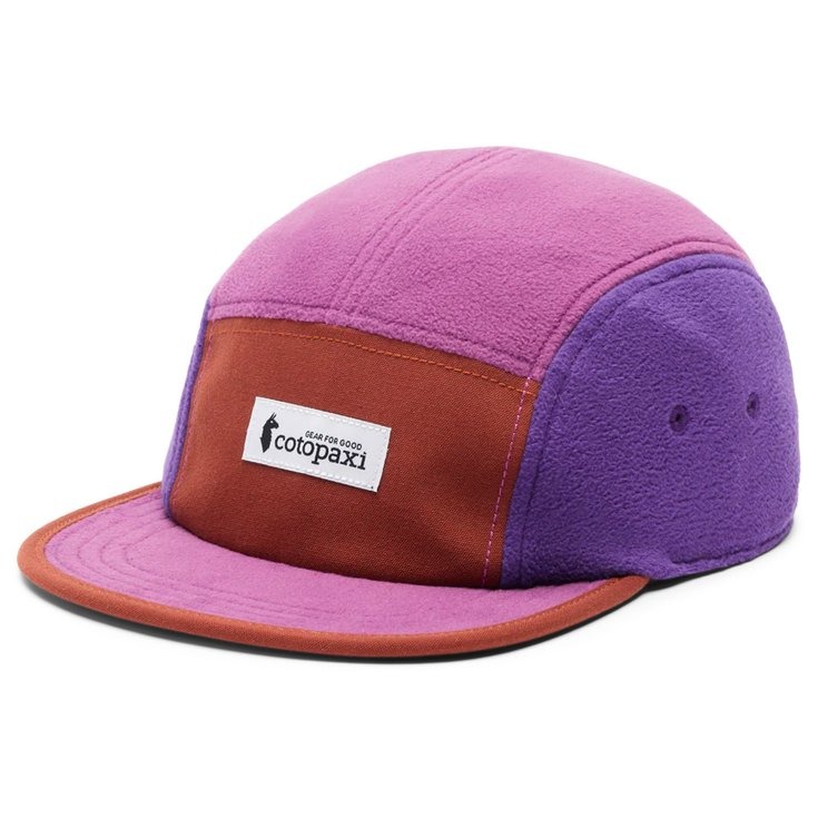 Gorra Cotopaxi Fleece 5-Panel Rusty and Mauve