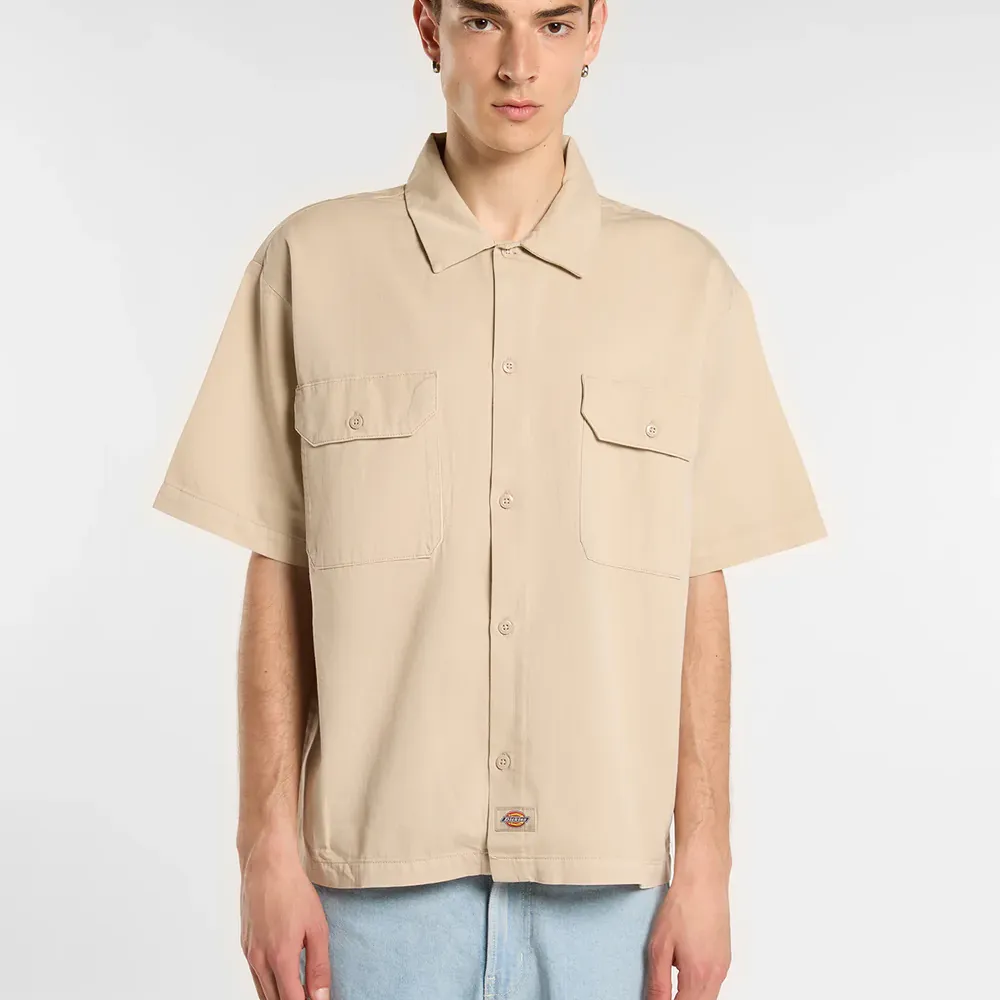Camisa Dickies 247 GD Work Shirt Stone