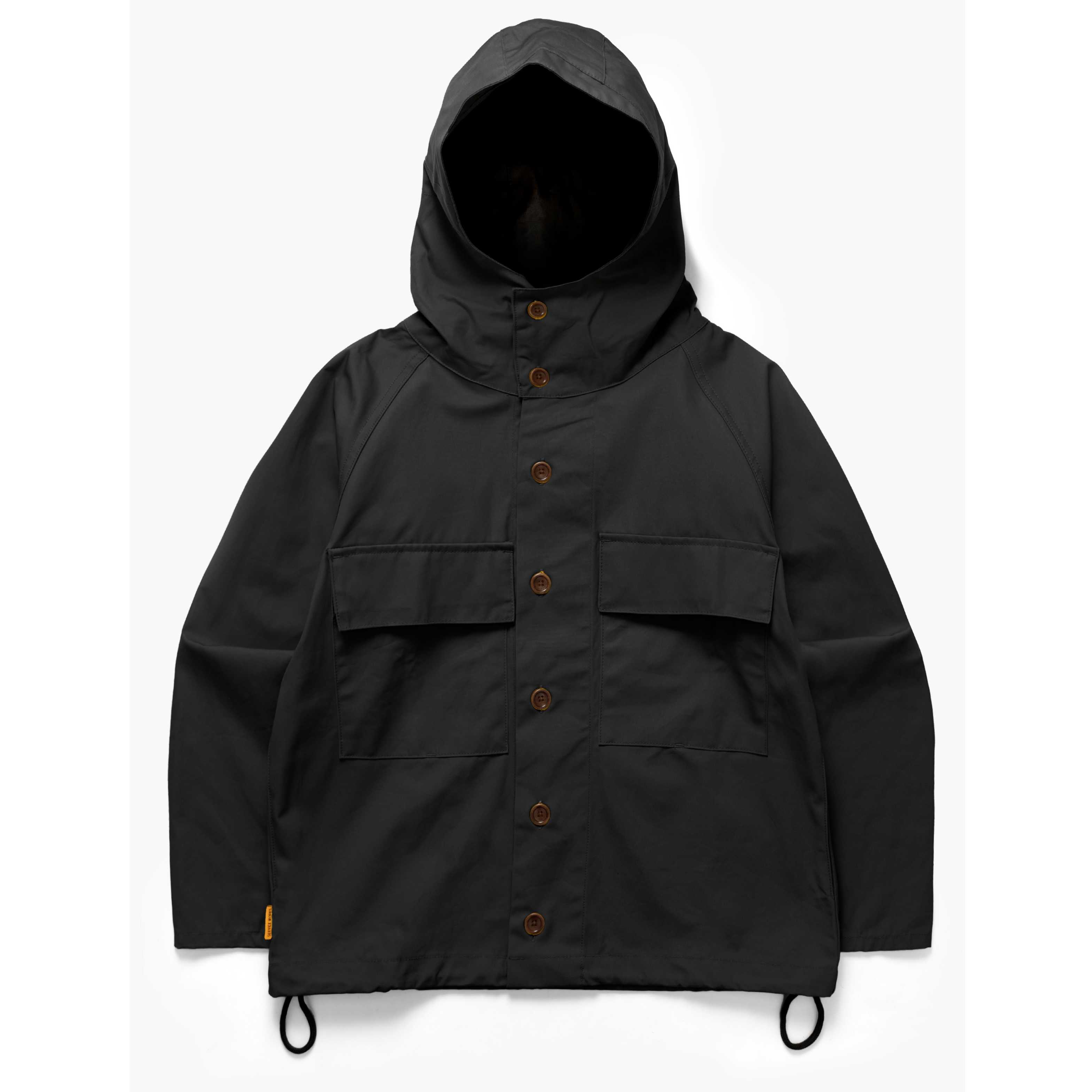 Parka Service Works Alloment Washed Cotton Black