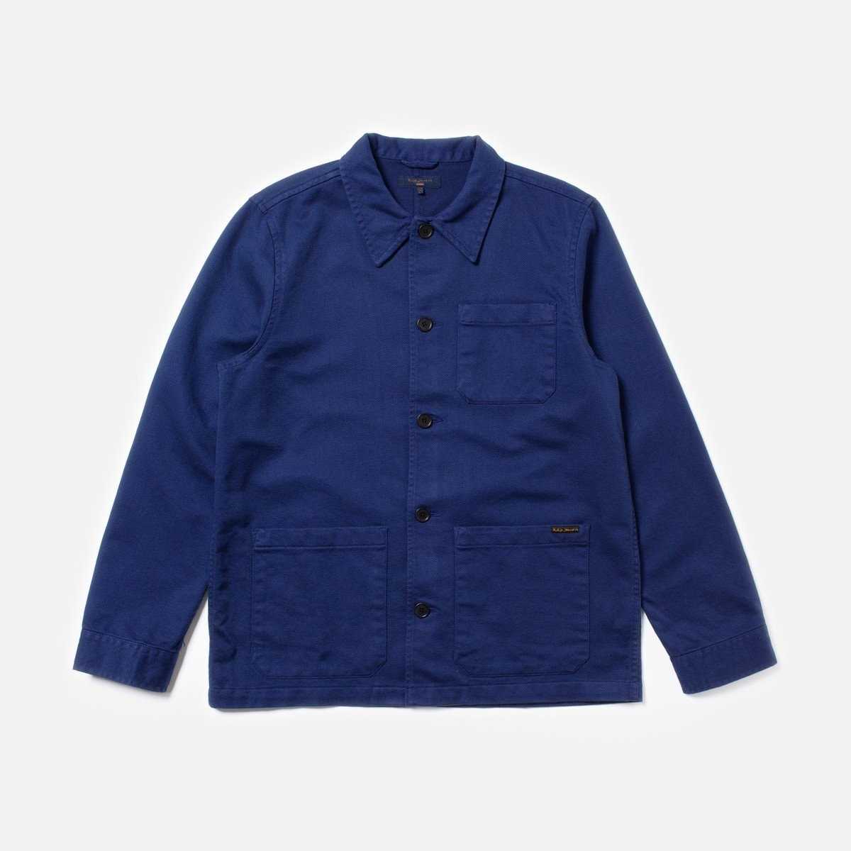 Cazadora Nudie Jeans Barney Worker Jacket Mid Blue