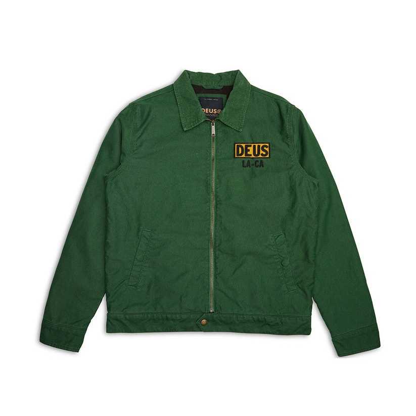 Cazadora DeusExMachina Super Stitious Jacket Hillside Green