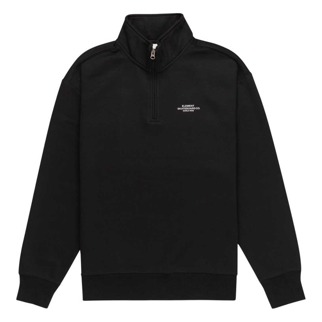 Sudadera Element Co Quarter Zip Black
