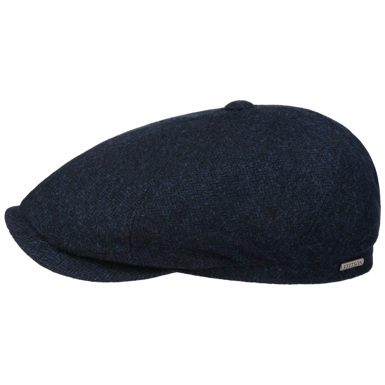 Boina Stetson 6Panel Herringbone Dark Blue