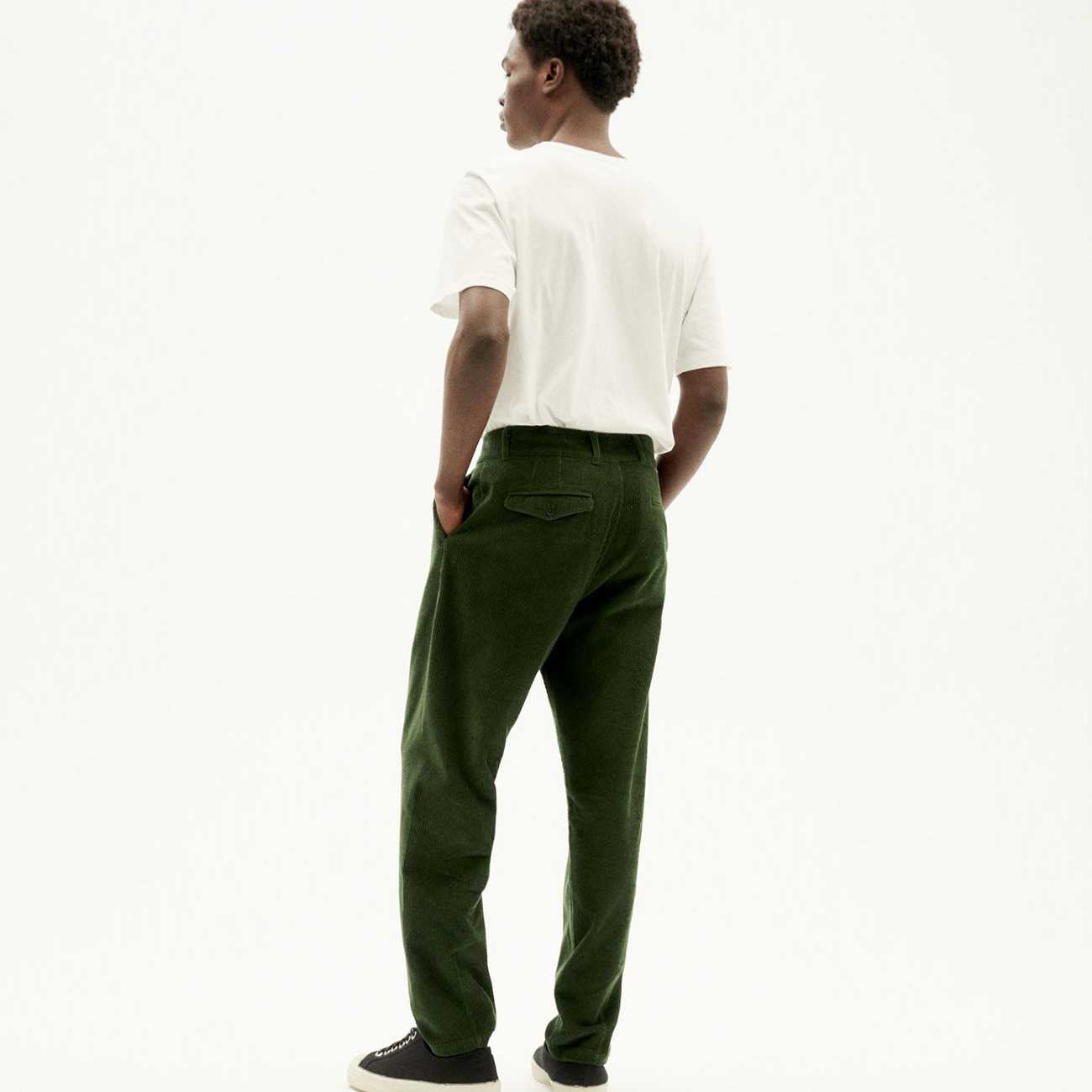 Pantalón Thinking Mu Corduroy Wotan Pants Bottle Green