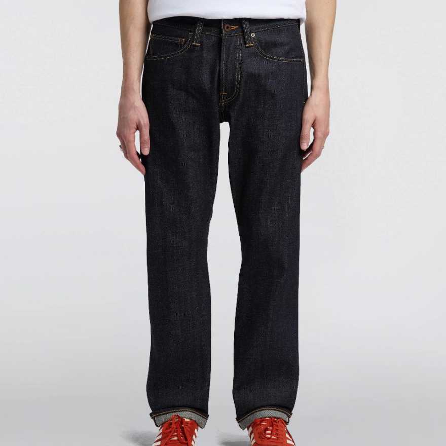 Pantalón Edwin ED-47 Regular Straight Red Listed Selvage Blue Unwashed
