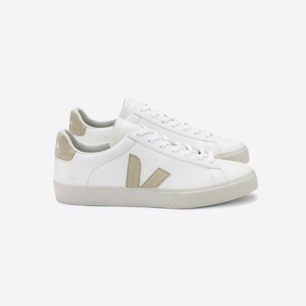 Zapatilla Veja Campo Extra White Almond