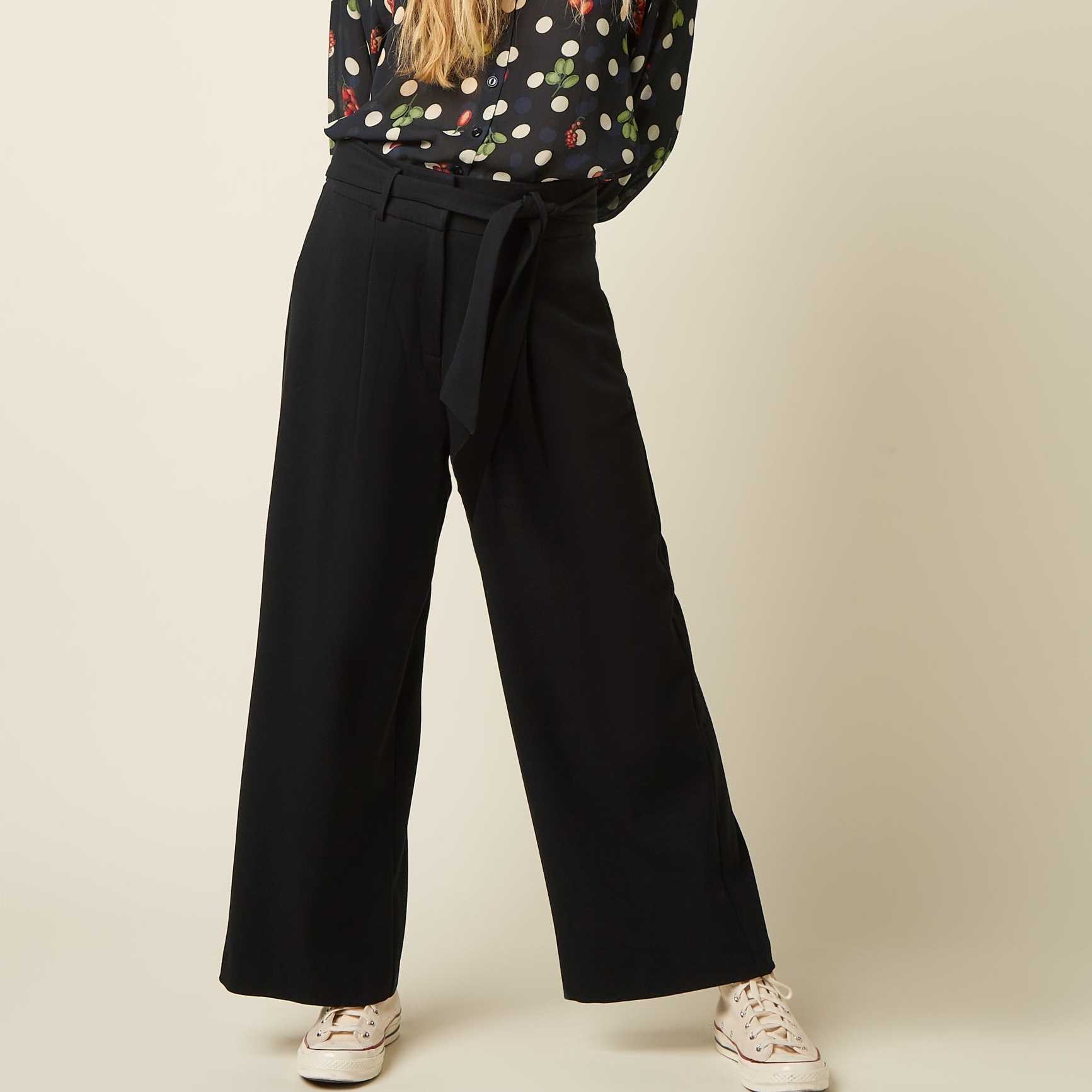 Pantalón King Louie Ava Pants Tuillerie Black