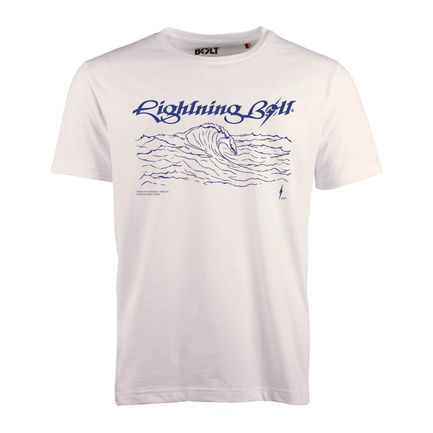 Camiseta LBolt Surf Up Egret